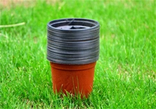 4 Inch Plant Plastic Nursery Pots Seed Starting Pot Flower Plant Container