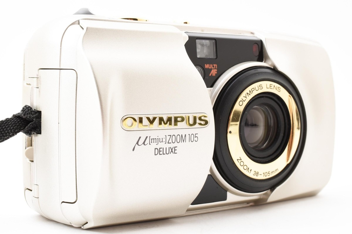 OLYMPUS μ[mju:]-ZOOM 105 DELUXE MINT】OLYMPUS μ [mju;] ZOOM 105 Deluxe film camera Japan