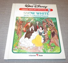 Snow White in the Enchanted Forest Disney Choose Your Own Adventure CYOA HC