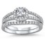 Princess Cut Cubic Zirconia Ring Size 5-10 925 Sterling Silver Princess Cut Clear Cz Promise Wedding Ring 233690 - Foto 14