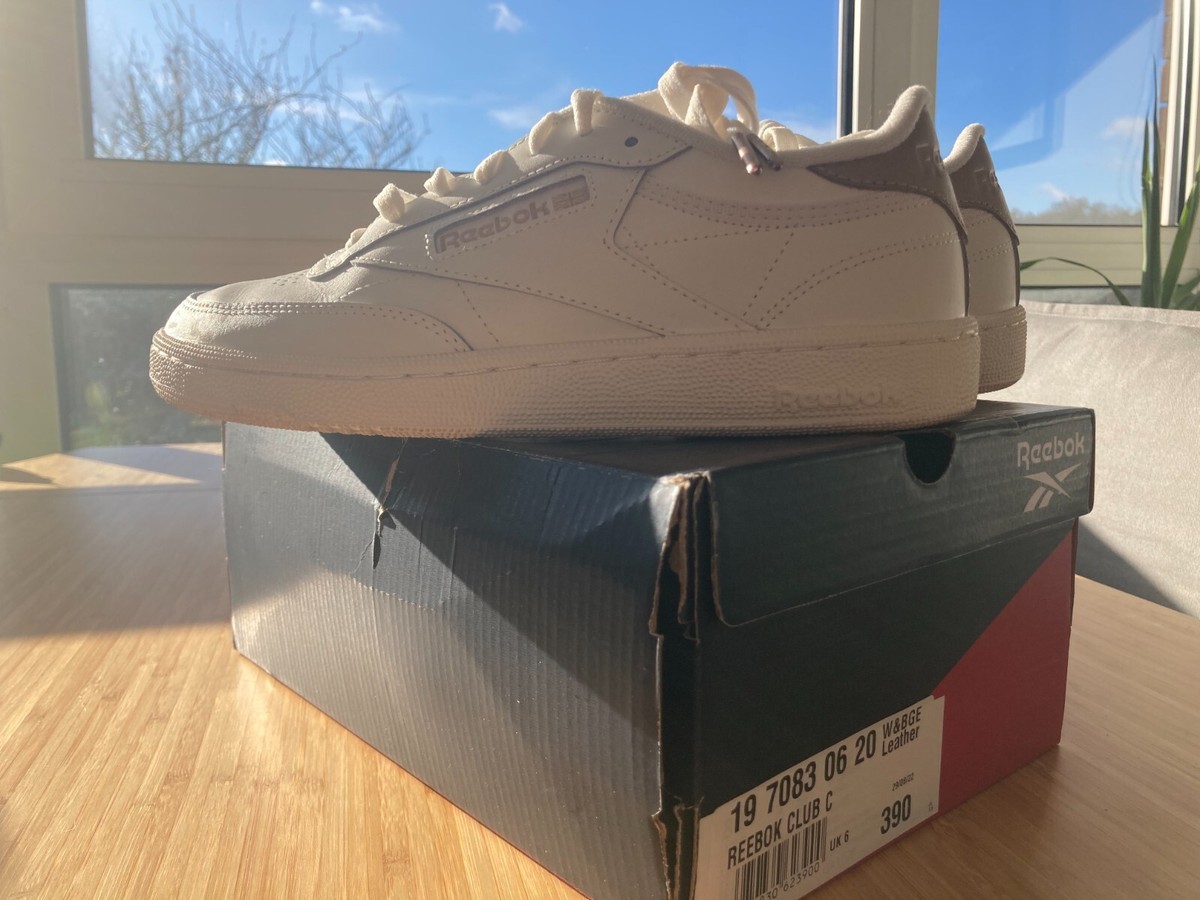 Reebok Club C85 Womens -Chalk/Sahara/Gold Metallic size with