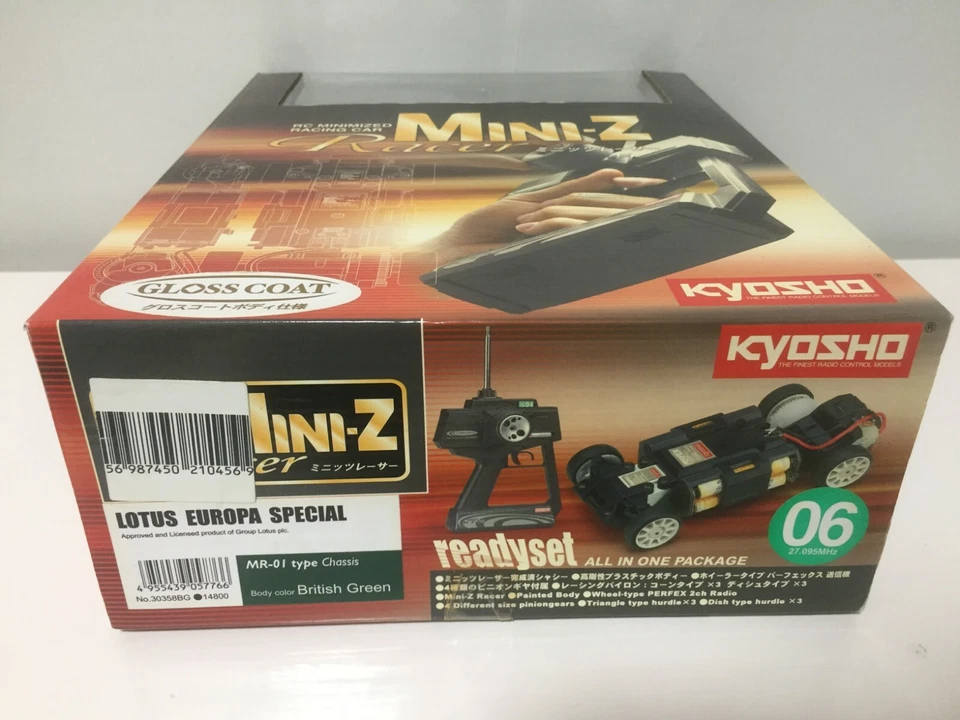 New Super Rare Kyosho MINI-Z Racer readyset  LOTUS EUROPA SPECIAL from Japan F/S - Image 4 of 4