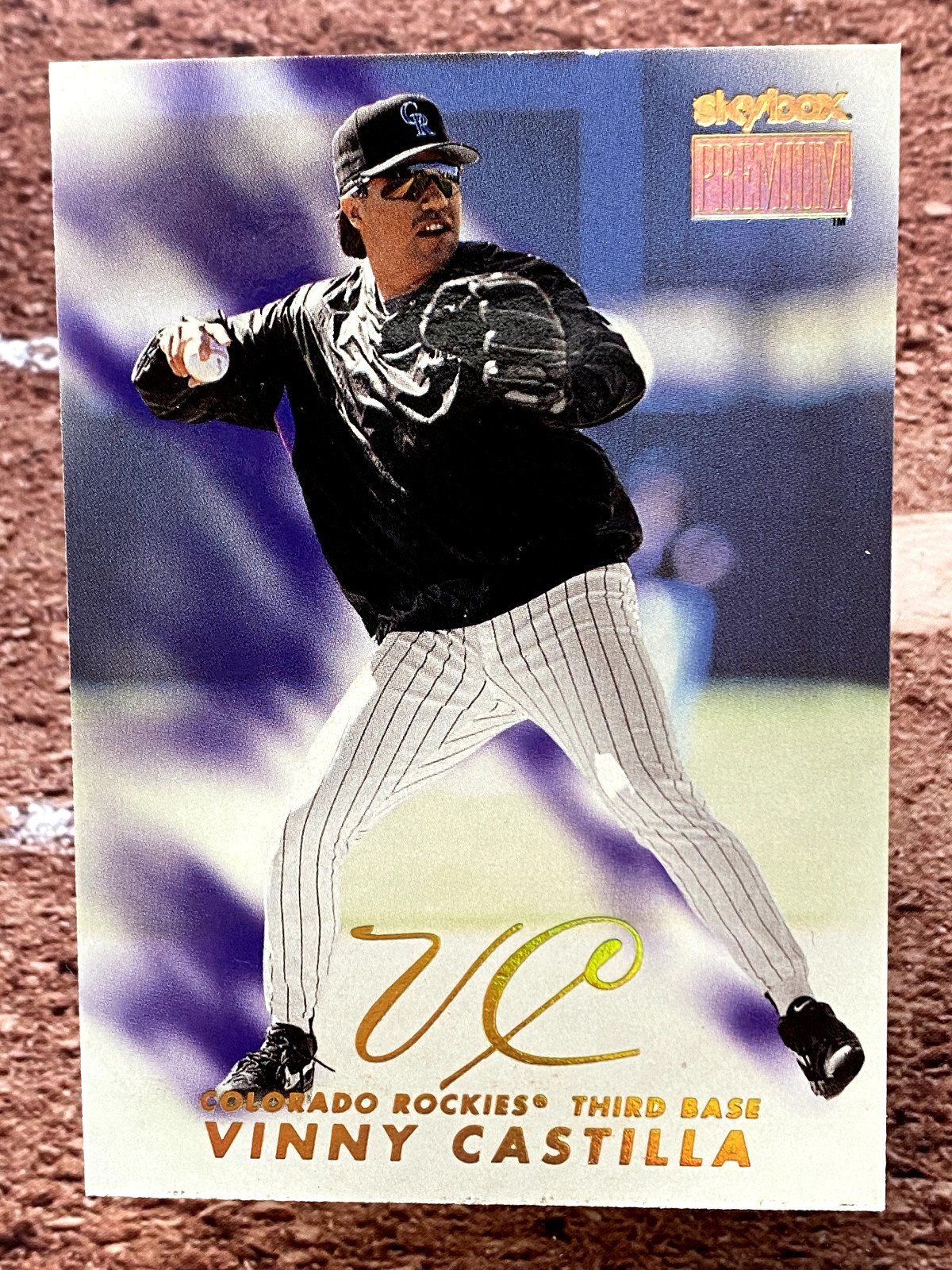 Vinny Castilla 1999 Skybox Premium #51 Colorado Rockies