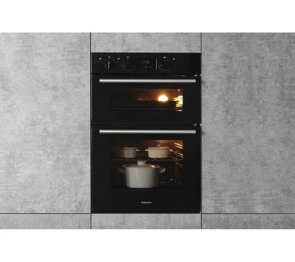 Hotpoint DD2 540 BL Built In Electric Double Oven Black