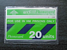 Telephone Card Great Britain "Prison Card", Prison Telephone Card