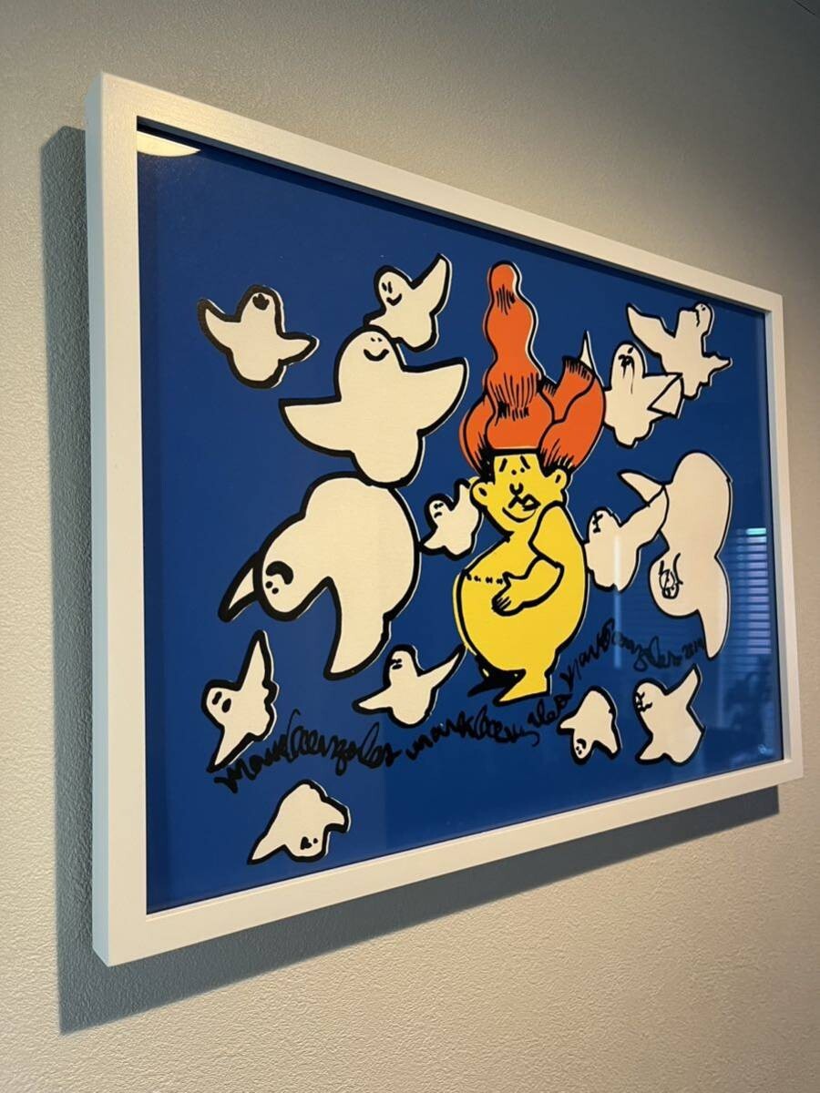 MARK GONZALES x Supreme Silkscreen Print Signed Framed Limited