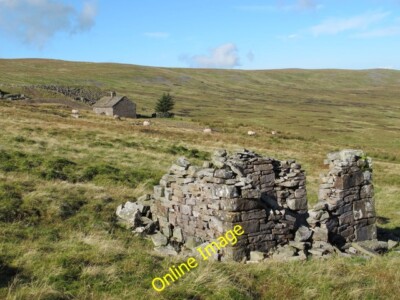 Photo 6x4 Ruined mine building near Greg's Hut See [[1840]] (photographed c2012