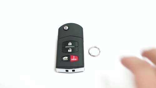 Flip Remote Key Fob 4 Buttons For 2007 2008 2009 2010 2011 2012 2013 Mazda CX-9 - Video 1 of 1