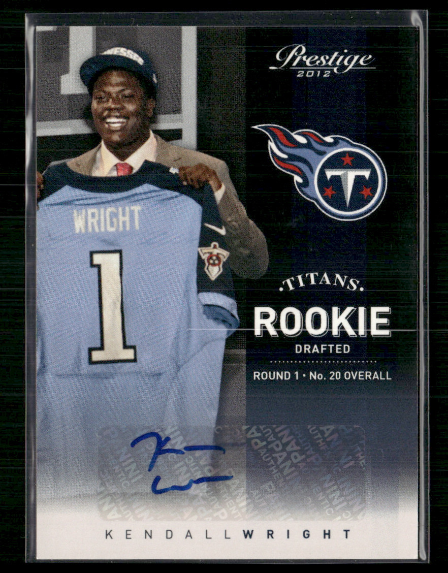 Kendall Wright Panini Prestige #271 Autograph