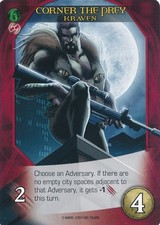 KRAVEN Upper Deck Marvel Legendary CORNER THE PREY