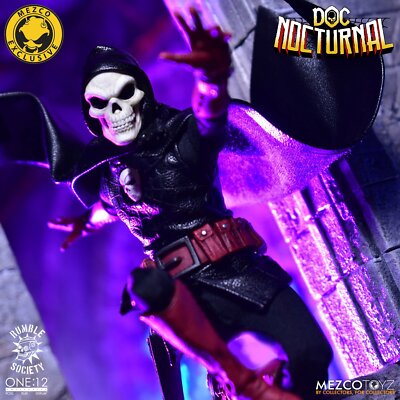 MEZCO One:12 DOC NOCTURNAL + PHANTOM KNIGHTS MEMBESHIP KIT NEW **READ** NO Shirt