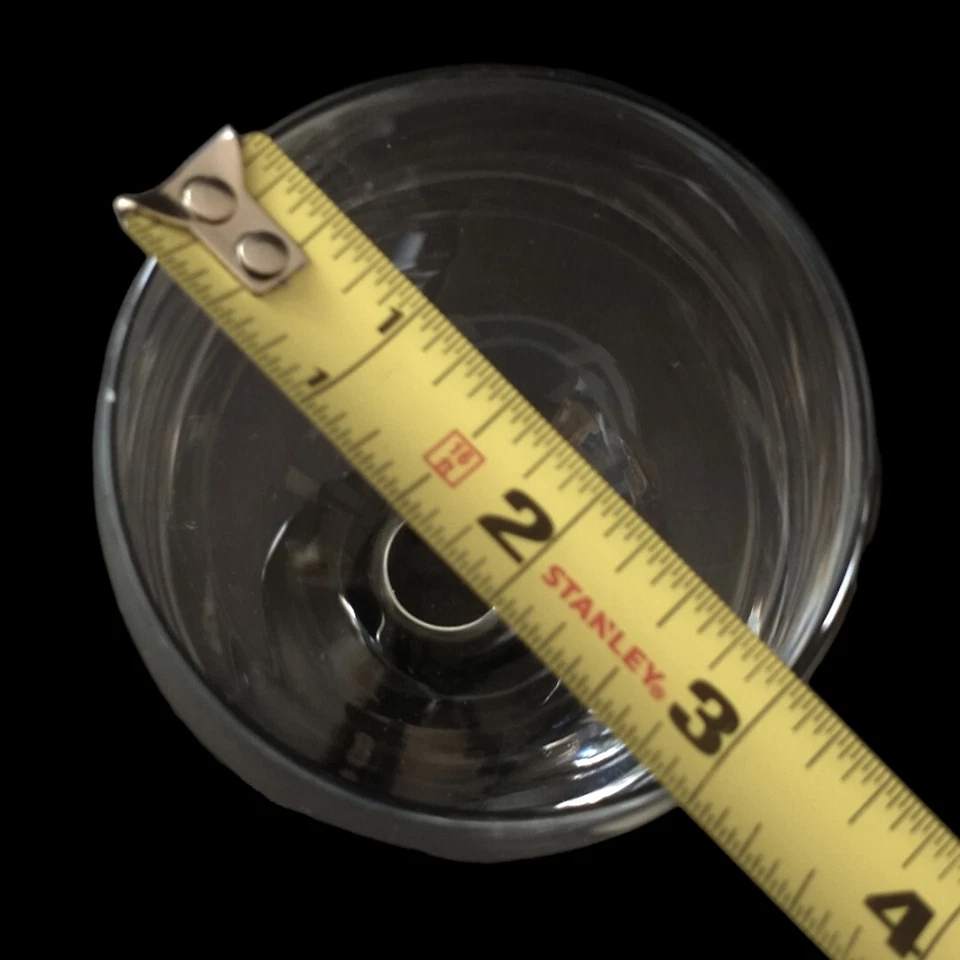 1 copa de vino tinto Luminarc Nocturne ÚNICA vintage tallo negro Claret Francia gótico Foto 3 de 4