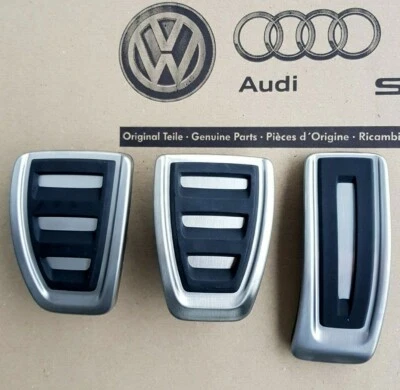 Audi A4 B8 original S-Line pedal cover kit right hand pads caps S4 8K S5 RS5 SQ5 - Bild 1 von 3