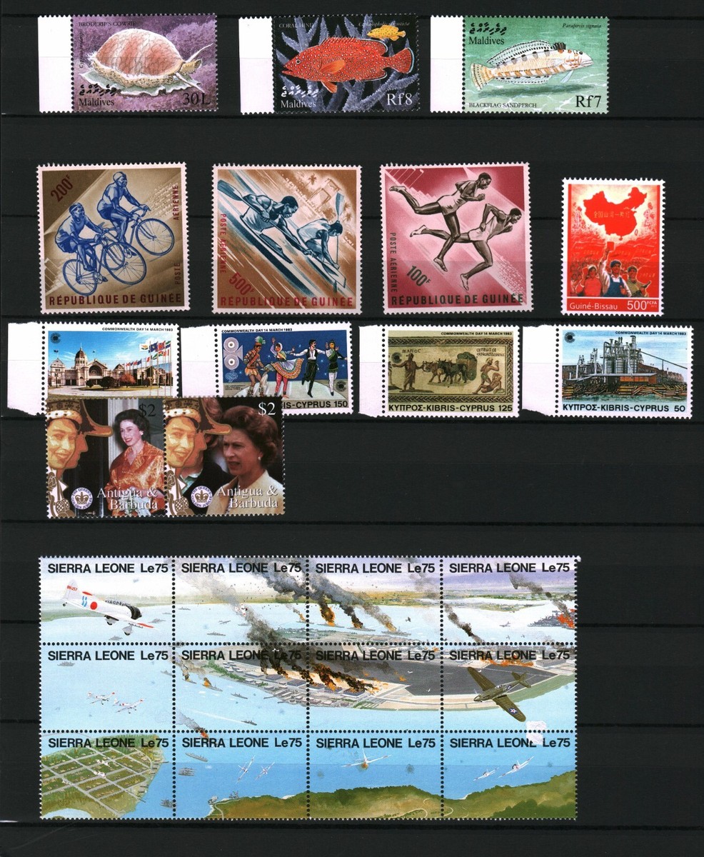 Lot Of 25 Different Topical Stamps MNH #19844 | eBay
