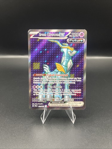 Holo Iron Crown ex -  191/162 Ultra Rare Temporal Forces Pokemon TCG