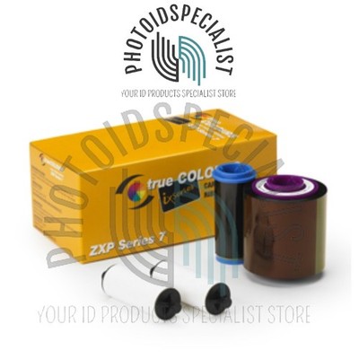 Zebra 800077-770 Color Ribbon - YMCUvK - for ZXP Series 7 Printer - 750 prints 