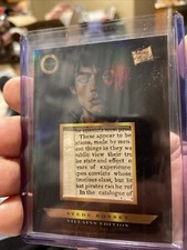 2025 Pieces of the Past Villains Edition Stede Bonnet Relic #417.  R45