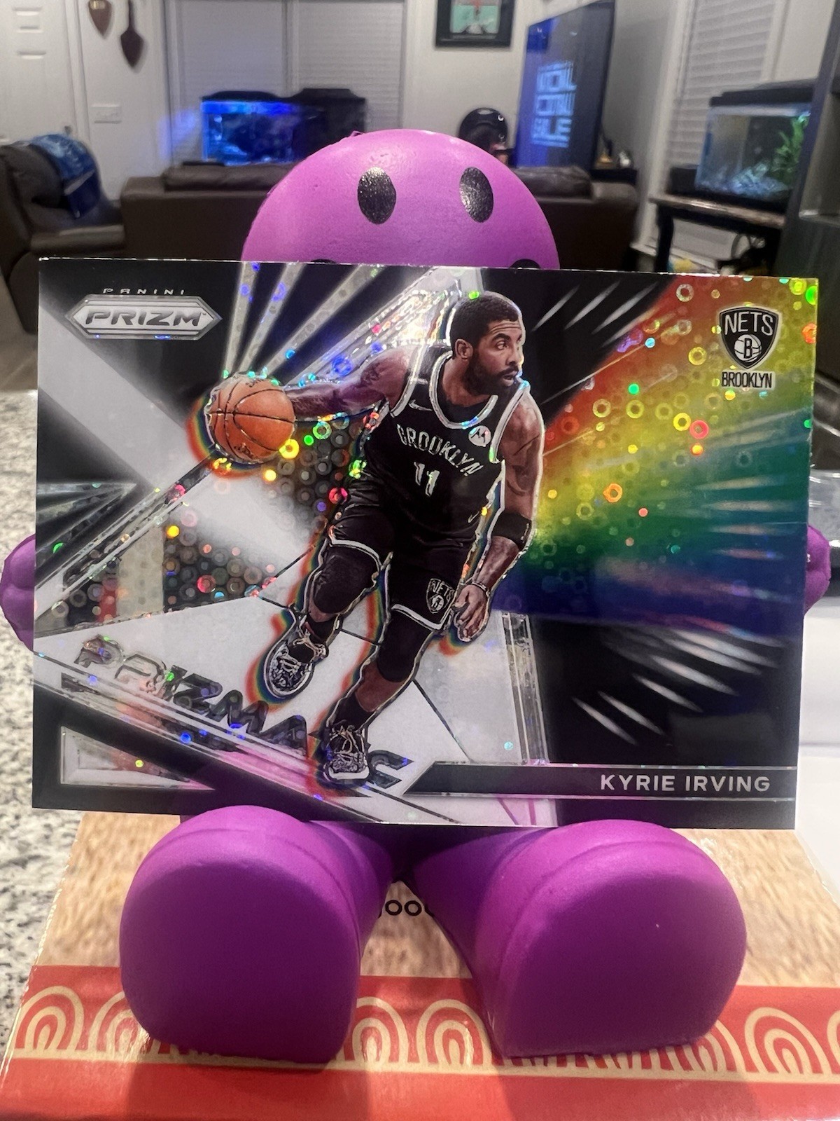 2021-22 Panini Prizm - Prizmatic Kyrie Irving #15 Fast Break Prizm