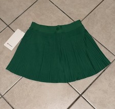 LULULEMON REPLEAT HIGH RISE TENNIS SKIRT/SKORT RACEWAY GREEN COLOR SIZE 12