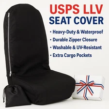 Custom USPS LLV Seat Cover – Made by a Carrier, for Carriers