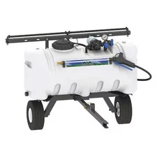 Master Mfg Sno-11-015D-Mm 15 Gal Trailer Deluxe Sprayer, Poly, 15 Ft L Hose, 60