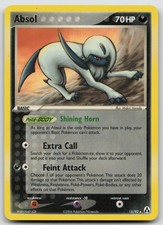 Pokemon Card Absol Rare Legend Maker 15/92