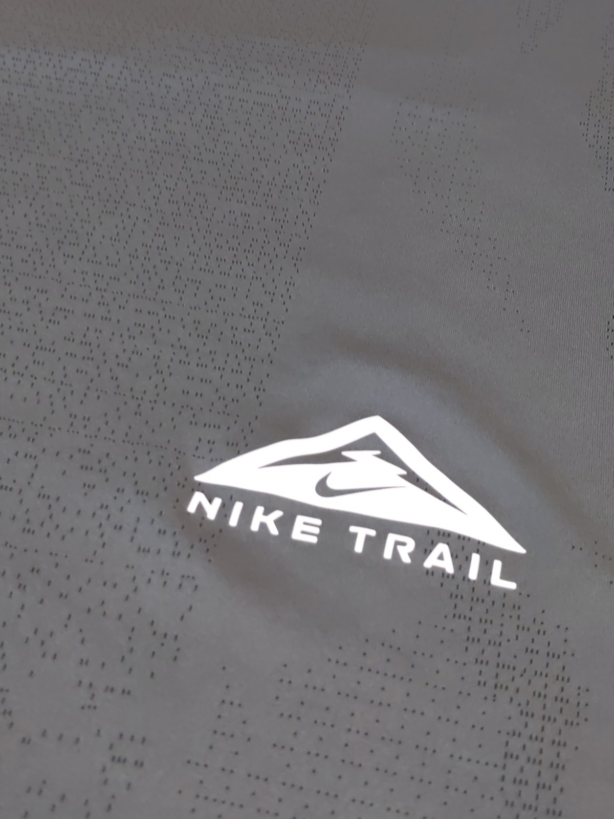 Nike Trail DM4646-010 Men's M Dri-Fit Rise 365 Running Top Black Grey image 3