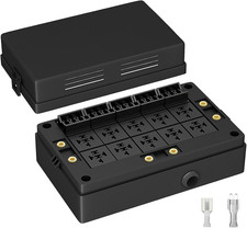Fuse Relay Box 12V Automotive 10 Slots Relay Holder 15 Slots ATC/ATO Fuse Holder