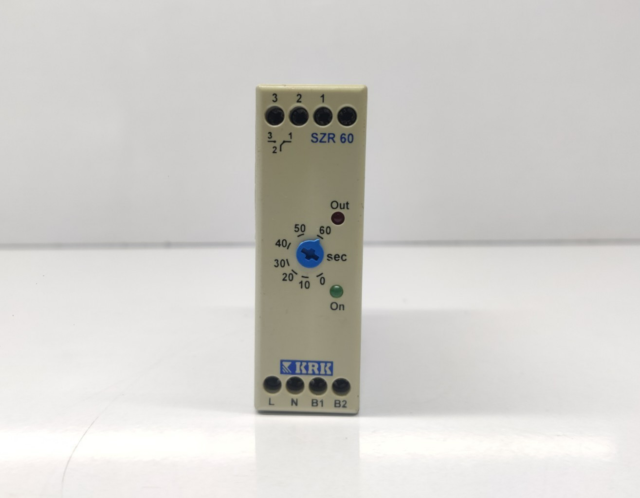 KRK SZR-60 ELECTRONIC TIMER 0.1S-60S VOLTAGE 220VAC FREE FAST SHIPPING