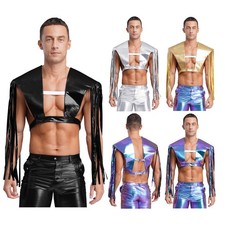 Herren Rüstung Steampunk Spitze Karneval Gotisch Jacke Zucken Outfit Cosplay
