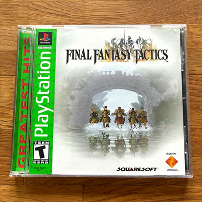 SquareSoft Final Fantasy Tactics PS1 Greatest Hits NTSC-U/C SCUS-94221