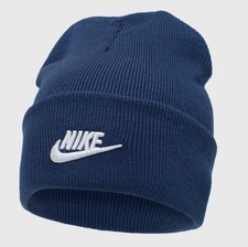 Image of Nike Kids Swoosh Logo Beanie Hat HF5498 410