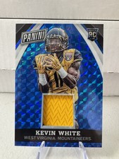 2015 Panini RC Kevin White Jersey 2/25 West Virginia Football WVU