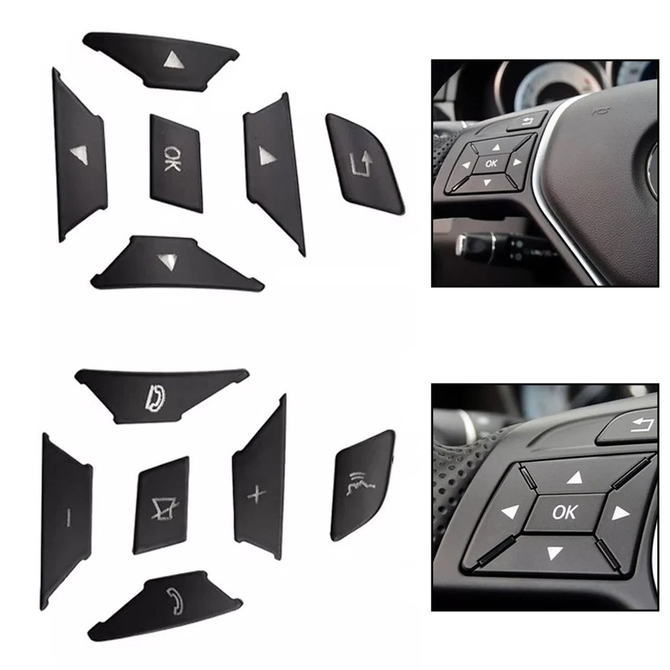 Stylish Black SteerinFor G Wheel Switch Button Set for Mercedes E C For G Class - Image 4 of 4