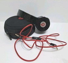 Beats by Dr. Dre Solo HD Headphones Black Red Case Wire