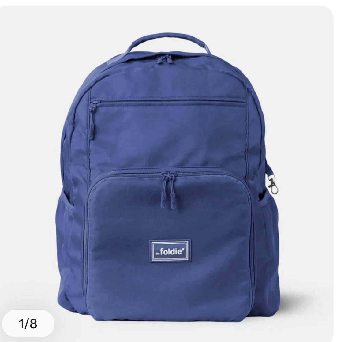 Foldie travel backpack Coastal Blue