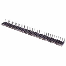 10 x 36 Pin SIL Turned Pin Right Angle Socket Connector 2.54mm