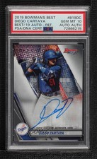 2019 Bowman's Best Auto Diego Cartaya #B19-DC PSA 10 GEM MT Auto 1j7t