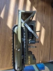 1960 Tonka Army Green Dozer Pressed Steel Toy Vintage