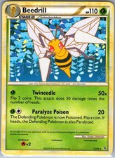 Beedrill 12/95 Non Holo Unleashed - Pokemon Card - NM