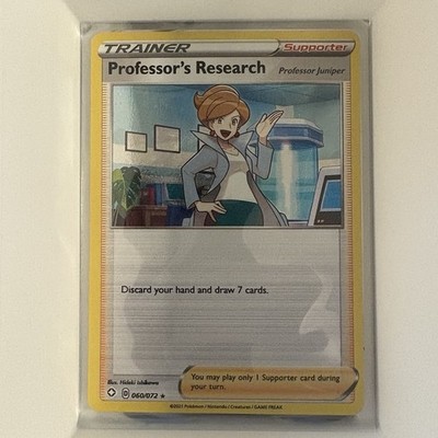 Professor's Research - (Holofoil) 060/072 Deck Exclusives Holo
