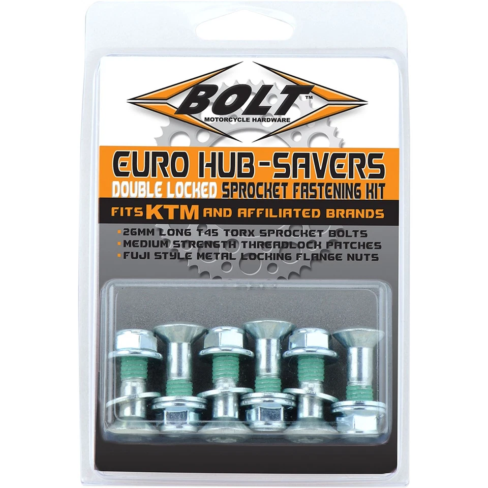 Euro Style Hub-Savers Double Locked Sprocket Fastening Kit 2008-HS.EU - Image 2 of 4