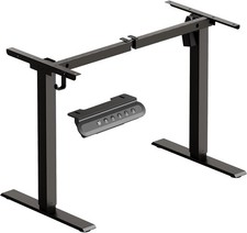 Electric Standing Desk Frame, Single Motor Height Adjustable Table Legs with Mem