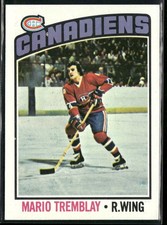 1976-77 Topps Mario Tremblay #97 Montreal Canadiens
