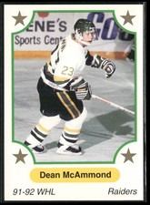 1991-92 7th Inning Sketch WHL #254 Dean McAmmond