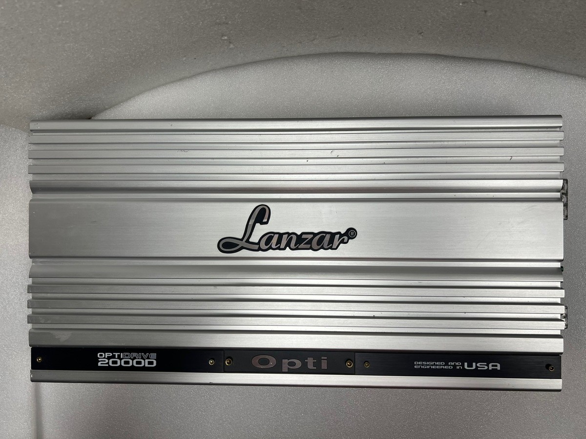 Lanzar OptiDrive 2000D Mono Class D Car Amplifier 2000W Powerful