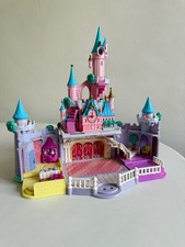 Disney Cinderella Castle Bluebird Polly Pocket Playset Working