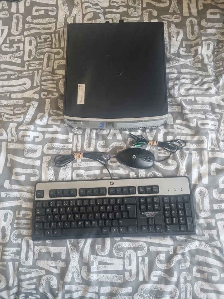 HP Compaq Ultra Slim DC7600U 3GB RAM, NO HDD, FAULTY. - Image 3 of 4