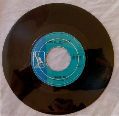 Canned Heat-Going Up The Country/One Kind Favour 1968 Vinyl 7'' Single. LBF 15169