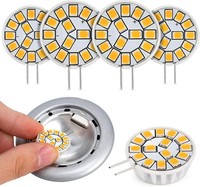 Kohree G4 LED Lampen Warmweiß | 4000K, 2W Ersetzt 20W/30W Halogen, 220LM, 360° S